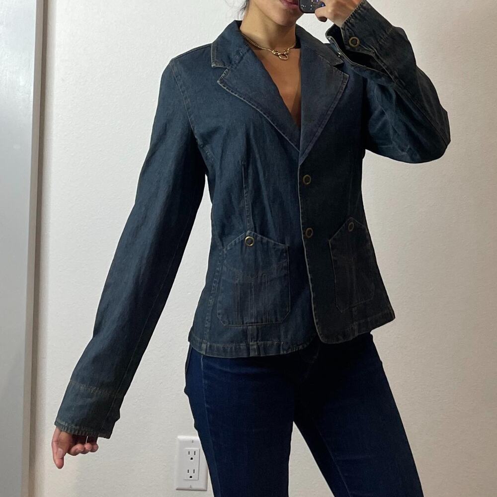 Vintage Denim Blazer